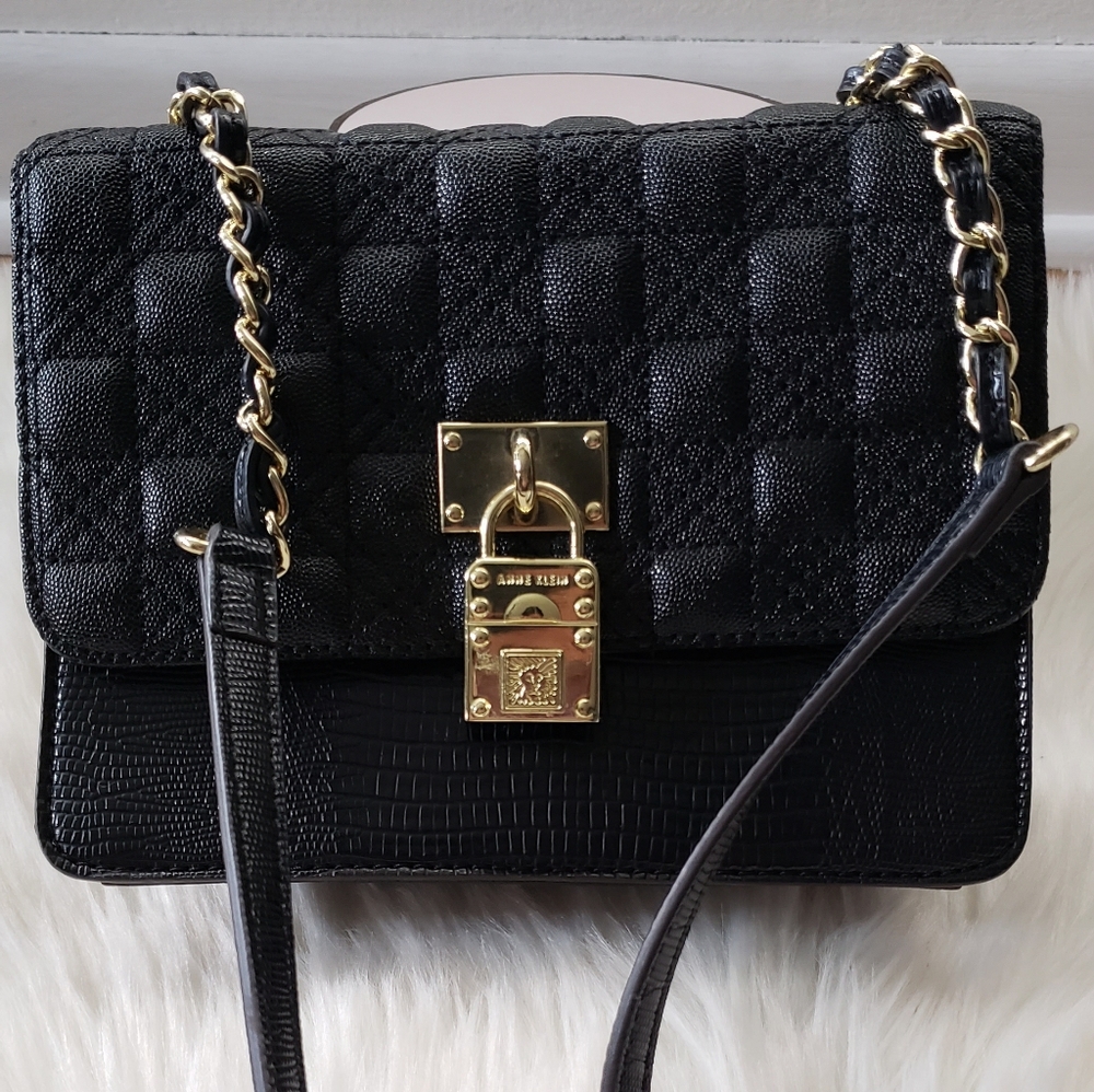 Anne Klein chained crossbody like new